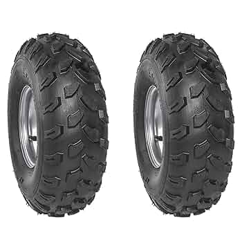 ATV ホイール Amazon.com: ZXTDR 2PCS 19x7-8 ATV Tires 19x7.00-8 Tubeless